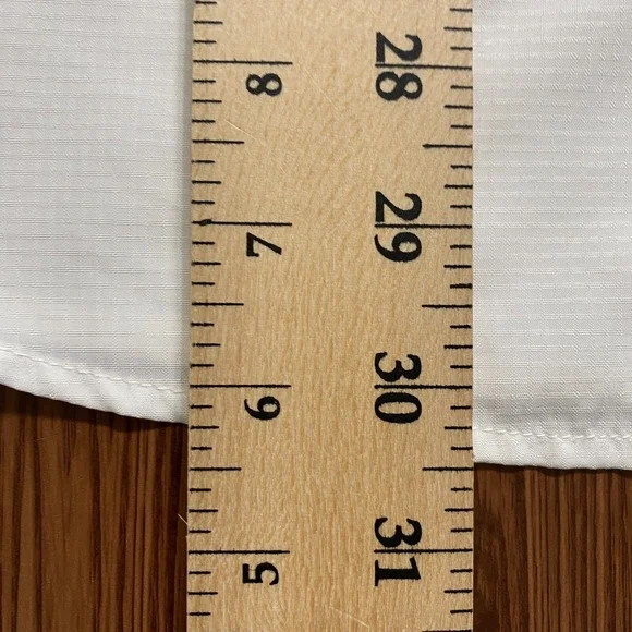 Eddie Bauer Men's Shirt Sz XL White Short Sleeve Vented Breathable Pocket Zip - Picture 10 of 10